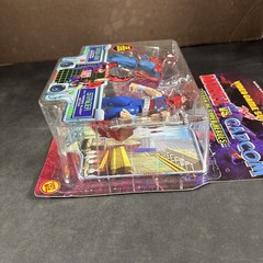 SPIDER-MAN VS STRIDER MARVEL CAPCOM VIDEO GAME TOY BIZ 1999 IMPERFECT READ LOOK
