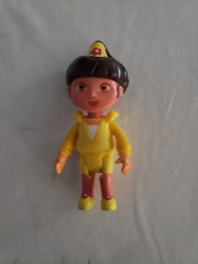 Dora the Explorer Magical Dollhouse Dora 4″ Figure 2005 Crown Purple Mattel LOT