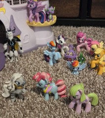 MLP Friendship Is Magic Lot 20+ Mini Figs Playset Pets Nightmare Luna Celestia