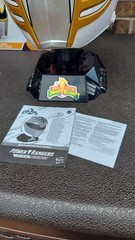 White Ranger Helmet SIGNED Jason David Frank Power Rangers Lightning Collection