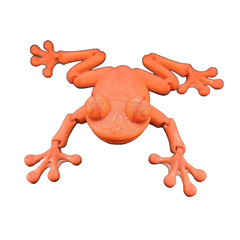 Tree Frog Articulated Figure 3D Printed Handmade Collectable – Multiple colors