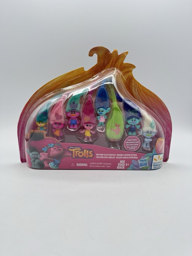 DreamWorks Trolls Wild Hair Pack Hasbro sealed in box