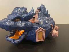 The Super Mario Bros Movie Bowsers Island Castle Playset | Loose | Incomplete