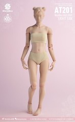 1/6 female body Worldbox AT201 Light Tan / Tan Durable 12″ Figure hot toys ❶USA❶