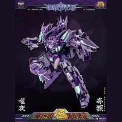 Cang Toys CT Chiyou 04X X-KingLion & CT 07X X-Dasirius Purple Action Figure toy