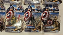 CAPTAIN AMERICA The First Avenger COMPLETE SET LOT Comic, Movie, Concept Figures