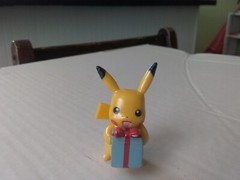 Pikachu Holding A Present Figure 2021 Jawares LLC Toy