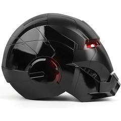 US Iron Man MK5 Black 1:1 Helmet Wearable Voice-control Open&Close Cosplay Boxed