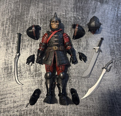 Mythic Legions Custom Red Knight Skeleton figure Loose