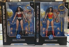 McFarlane Toys DC Wonder Woman Collector Edition Classic & Platinum Edition