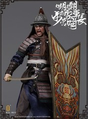 KONGLINGGE KLG-R013 Ming Dynasty Qi Troop – Walk Camp Guard Leader 1/6 Model