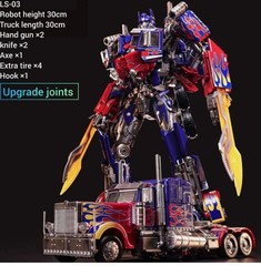 BMB LS03 Autobot OP-Leader UT Knight Action Figure Model Robot Deluxe Verion