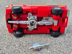 Vintage G1 Transformers Ironhide Autobot 1984 Hasbro Action Figure Broken Track