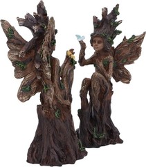 Nemesis Now Woodland Beauty (set of 2) Figurines 15.5cm, Resin, Brown, Two Tree