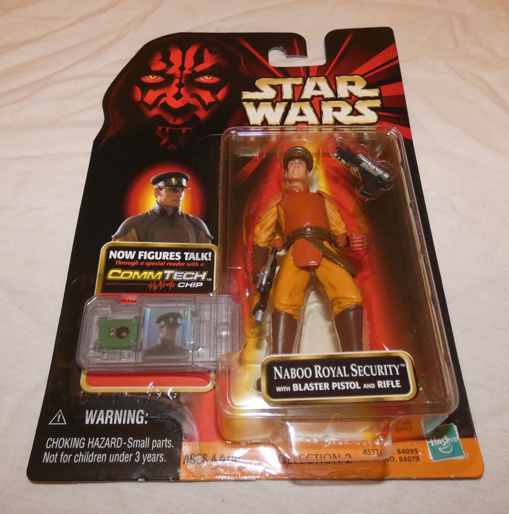 NABOO ROYAL SECURITY EPISODE 1 ACTION FIGURE STAR WARS VINTAGE