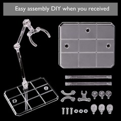 10pcs Action Figure Display Stand Holder Base