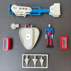 Takara Microman Rolling Thunder 1980s Vintage Opened Near Mint Japan