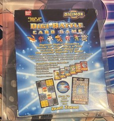 BOX ONLY Digimon Digital Monsters Digi-battle Card Game Starter Set 1st Edition