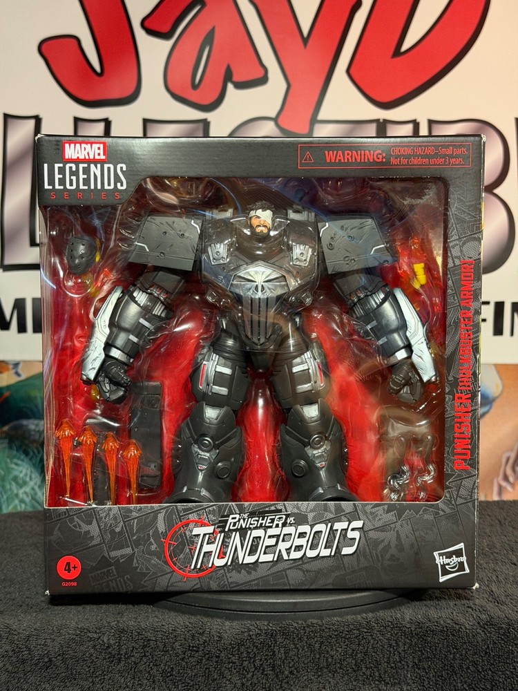 MARVEL LEGENDS THE PUNISHER VS. THUNDERBOLTS HULKBUSTER ARMOR EXCLUSIVE