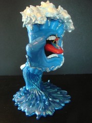 WAVE HAND Custom Kidrobot Santa Cruz Skateboards Screaming Hand Figure