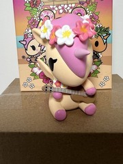 Tokidoki Hawaiian Ohana Ukulele 3″ Vinyl Figure New