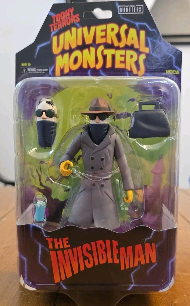 NECA Toony Terrors The Invisible Man Figure NEW