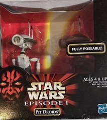 Star Wars Episode I PIT DROIDS 12″ Scale Figures Hasbro 1998