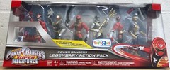 Power Rangers Super Megaforce Action Pack Robo Knight Silver Gold Red Legendary