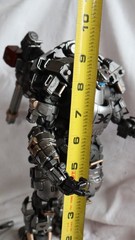 JOYTOY STEEL BONE 09 FIGHTING MECHA SILVER GUARDIAN 9″ Robot & Pilot t6
