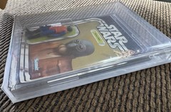 STAR WARS, RARE PINK TUSKS – 1979 WALRUS MAN – GRADED 70+, 21 BACK-B, KENNER MOC