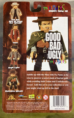 2008 MiniMates The Good, Bad and Ugly MAN WITH NO NAME Factory Sealed Set MIP