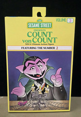 NECA Sesame Street Count Von Count Featuring the Number 2