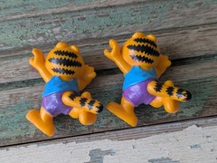 1980’s Vintage Lot of 14 Garfield Figures PVC Odie by Jim Davis