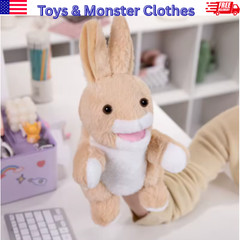 Animal Hand Puppet Plush Toy Soft Stuffed Doll Kids Gift Husky Fox Bear