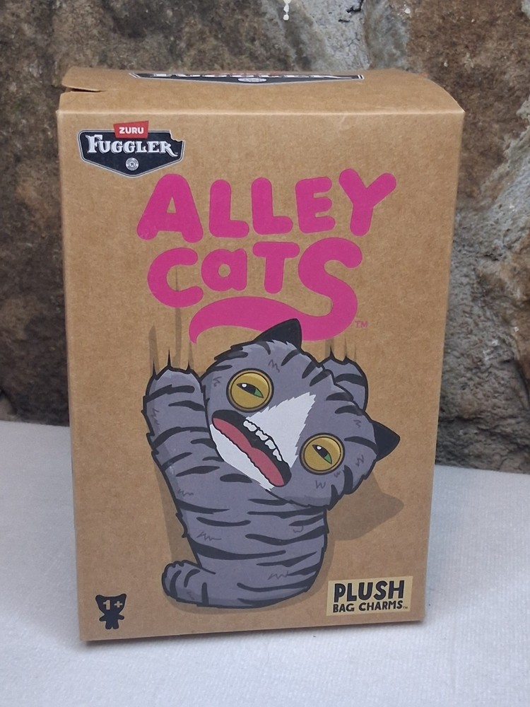 Fuggler Alley Cats 5″ Plush Bag Charm Keychain Dangler Character Unknown NIB