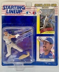 MLB Starting Lineup Figure 1993 Texas Rangers Juan Gonzalez Baseball Cards