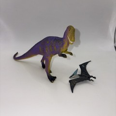 Vintage 80s & 90s Dinosaur Figure Lot Of 14 – Unbranded And Branded