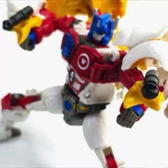 3D Printed Double Guns Upgrade Kit for TF40A White Leo Optimus Prime 40th