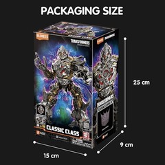 BLOKEES TRANSFORMERS CLASSIC CLASS CHAMPION MEGATRON (2007) + LIGHT UP EYES NIB