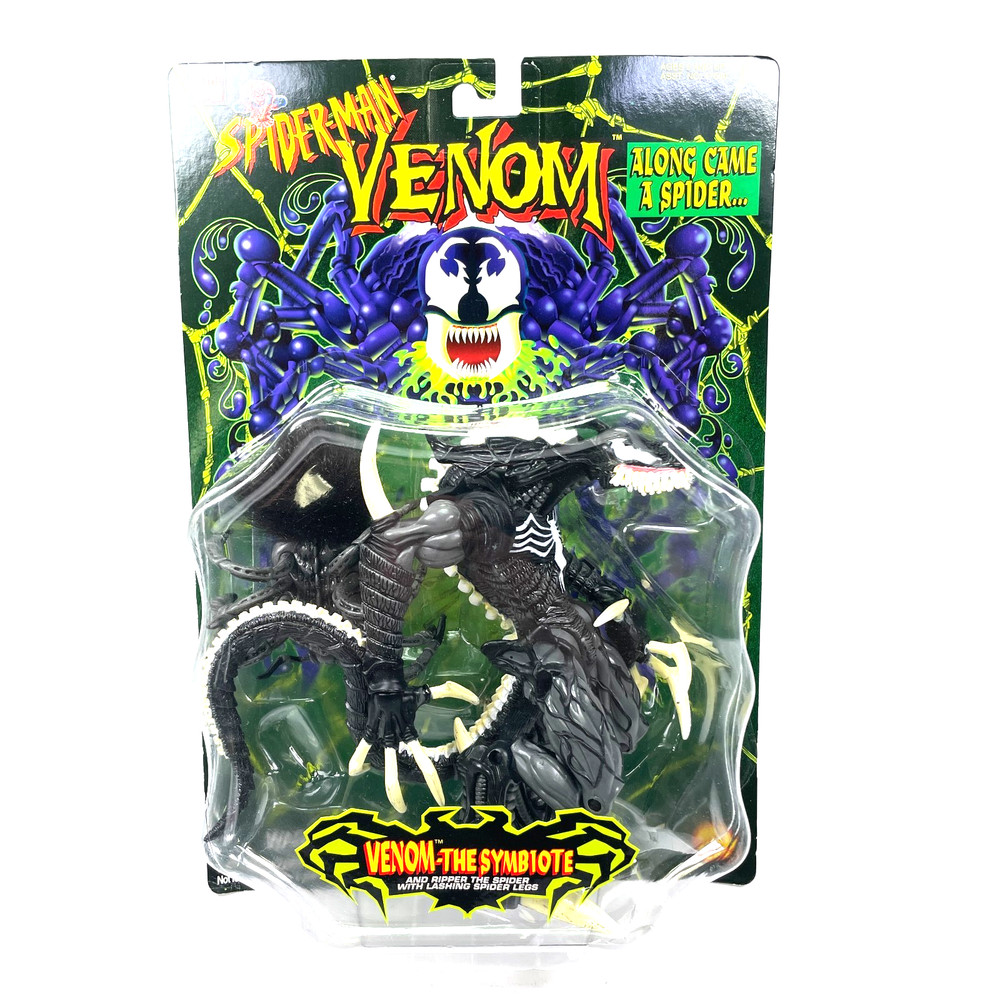Spider-Man Venom The Symbiote Action Figure 1997 Toybiz New Sealed