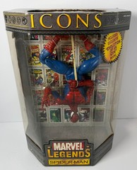 Upside Down Spider-Man Figure 12″ Icons Marvel Legends Toy Biz 2006, NIB