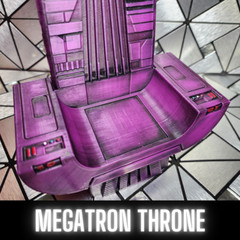 TRANSFORMERS MEGATRON THRONE With Led Light, Legend Scale, Fits Romulus Figure