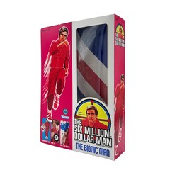 1/6 Figure Display Repro Box ONLY The Six Million Dollar Man Steve Austin Lots