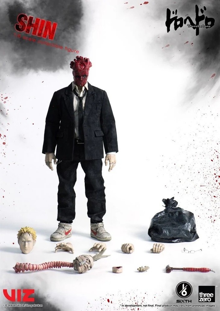 THREEZERO 1/6 Dorohedoro Rerun Manga Ver. SHIN 3Z0561 Action Figure