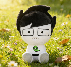 Homestuck John Egbert Plush 7.1In Plushie Toy for Webcomic Fans