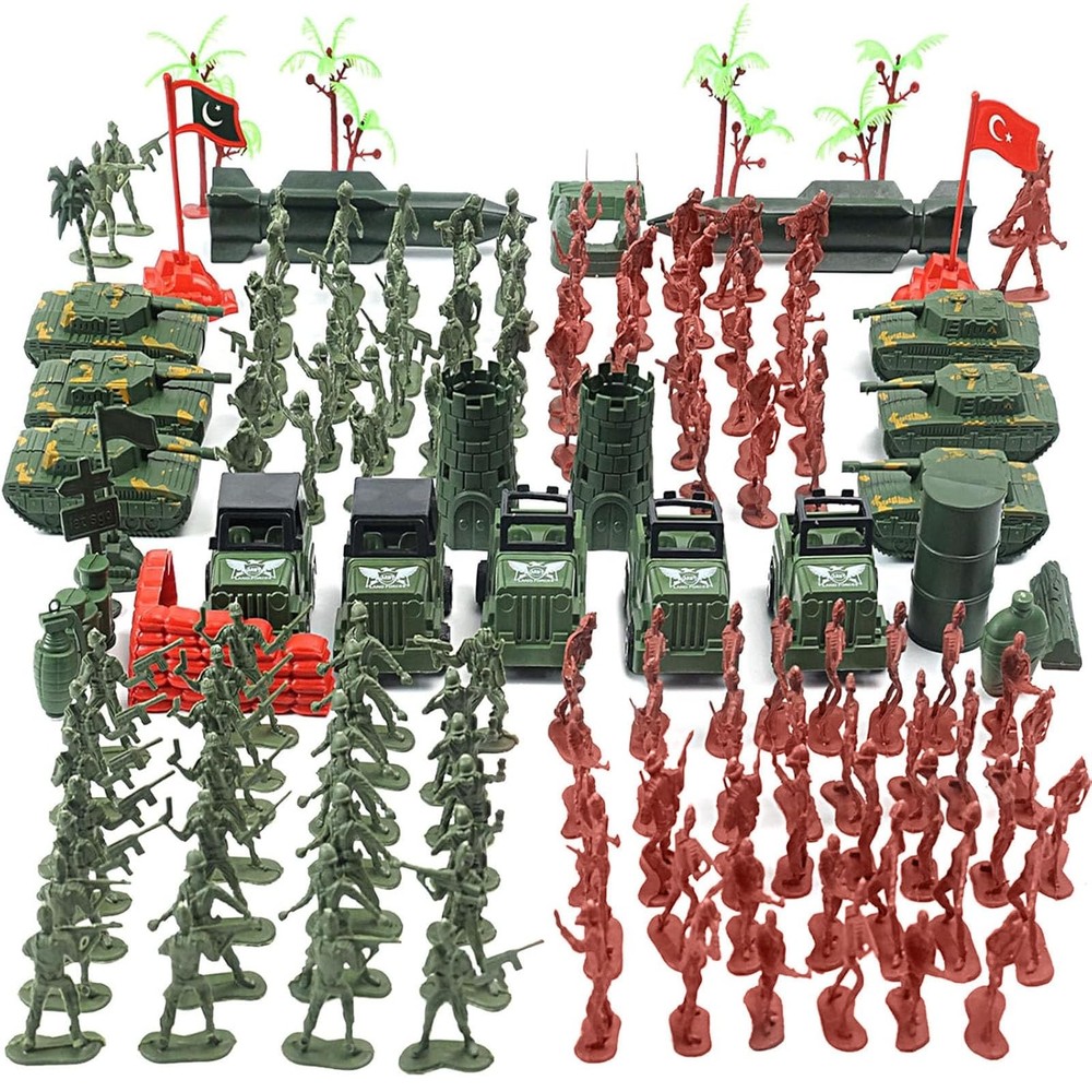 277 PCS Army Men Military Playset, Army Men Toys for Boys 812, Military Soldi…