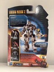 Marvel Iron Man 2 Movie Series #01 Mark I 3.75” Figure Hasbro NEW