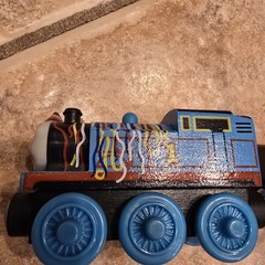 Birthday Thomas & Friends Wooden Railway Birthday NO CAKE Cargo Car Y4501