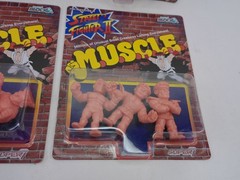 SUPER7 M.U.S.C.L.E. MUSCLES STREET FIGHTER II SET OF 4 PACKS NERD BLOCK VERSION