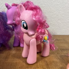 My Little Pony Figure Lot Of 15 Ponies Various Sizes Hasbro